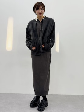 tallmodel(読者モデル) さん（レディース・175cm）の冬コーディネート