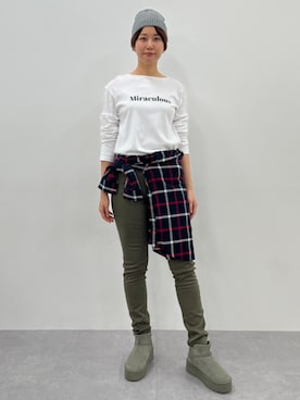 tallmodel(読者モデル) さん（レディース・171cm）の冬コーディネート