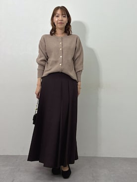 「nissen（ニッセン）のアイテム」を使った、tallmodel(読者モデル) さん（レディース・170cm）の秋コーディネート