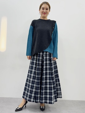 tallmodel(読者モデル) さん（レディース・176cm）の冬コーディネート