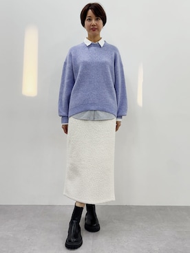 tallmodel(読者モデル) さん（レディース・171cm）の冬コーディネート