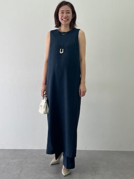 「アイテム（ワンピース/ドレス）」を使った、tallmodel(読者モデル) さん（レディース・172cm）の夏コーディネート