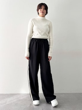 tallmodel(読者モデル) さん（レディース・177cm）の冬コーディネート
