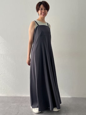 「アイテム（ワンピース/ドレス）」を使った、tallmodel(読者モデル) さん（レディース・171cm）の夏コーディネート
