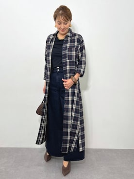 tallmodel(読者モデル) さん（レディース・176cm）の秋コーディネート