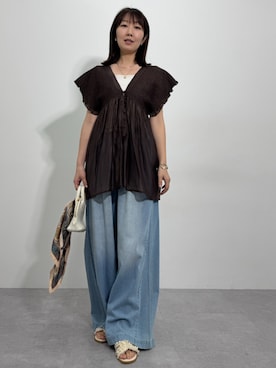 「レディース」｜tallmodel(読者モデル) さん（レディース・170cm）の夏コーディネート