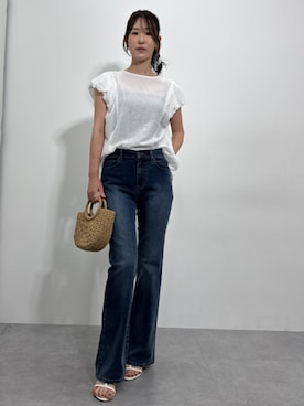 「レディース」｜tallmodel(読者モデル) さん（レディース・172cm）の夏コーディネート
