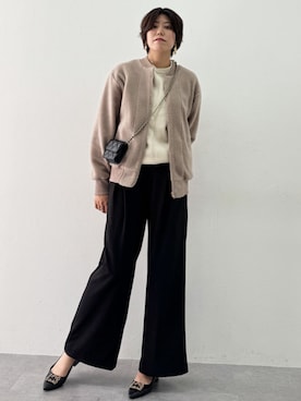 tallmodel(読者モデル) さん（レディース・177cm）の冬コーディネート