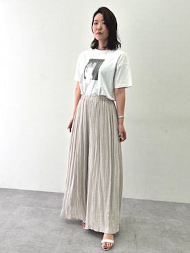 「レギュラー」｜tallmodel(読者モデル) さん（レディース・172cm）の春コーディネート