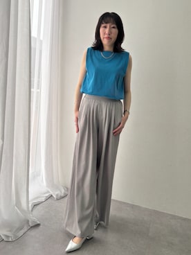 「レギュラー」｜「アイテム（パンツ）」を使った、tallmodel(読者モデル) さん（レディース・174cm）の春コーディネート
