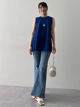 「nissen（ニッセン）のアイテム」を使った、tallmodel(読者モデル) さん（レディース・173cm）の夏コーディネート