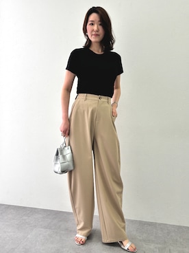 tallmodel(読者モデル) さん（レディース・172cm）の春コーディネート