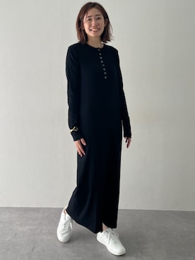 「アイテム（ワンピース/ドレス）」を使った、tallmodel(読者モデル) さん（レディース・172cm）の夏コーディネート