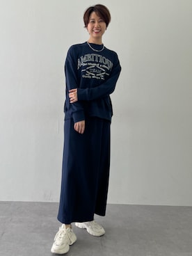 「nissen（ニッセン）のアイテム」を使った、tallmodel(読者モデル) さん（レディース・171cm）の秋コーディネート