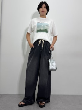 「レディース」｜tallmodel(読者モデル) さん（レディース・177cm）の夏コーディネート