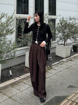 「lit（リット）のアイテム」を使った、Chiiさん（レディース・155cm）の春コーディネート