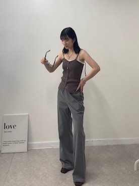 「SESTO（セスト）のアイテム」を使った、Chiiさん（レディース・155cm）の夏コーディネート
