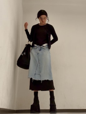 「CHANEL（シャネル）のアイテム」を使った、com.ariさん（レディース・163cm）の秋コーディネート