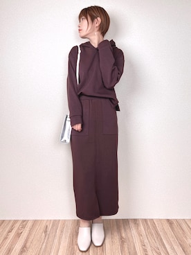 「La-gemme（ラジェム）のアイテム（ジャケット/アウター）」を使った、真白さん（レディース・160cm）の夏コーディネート