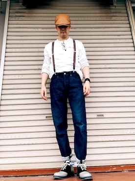 「WEIRDO（ウィアード）のアイテム」を使った、pambabykidsさん（メンズ・175cm）の夏コーディネート