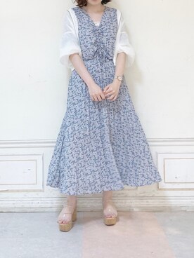 「アイテム（サンダル、その他）」を使った、neneさん（レディース・150cm）の夏コーディネート