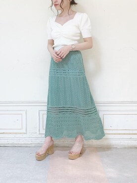 「アイテム（サンダル、その他）」を使った、neneさん（レディース・150cm）の夏コーディネート