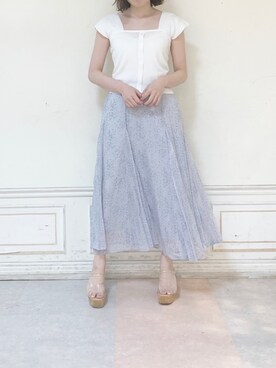 「アイテム（サンダル、その他）」を使った、neneさん（レディース・150cm）の夏コーディネート