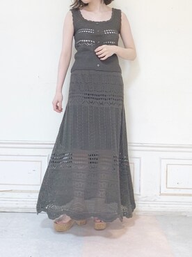 「アイテム（サンダル、その他）」を使った、neneさん（レディース・150cm）の夏コーディネート