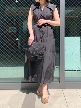 「アイテム（サンダル、その他）」を使った、neneさん（レディース・150cm）の春コーディネート