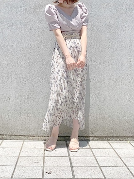 「アイテム（サンダル、その他）」を使った、neneさん（レディース・150cm）の夏コーディネート