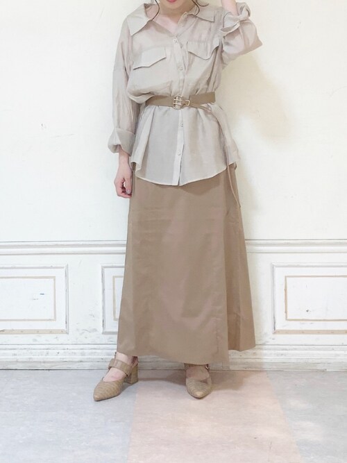 dazzlin　スカート dazzlin スカート ハイウエストエアリースカート : ZOZOTOWN