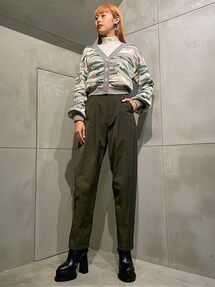 PAMEO POSE Tuck Trousers テーパードパンツ Mサイズ