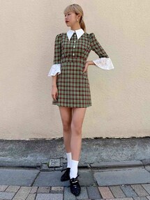 PAMEOPOSE Cat Lover Mini Dress マルチ　M PAMEOPOSE Cat Lover Mini Dress マルチ M