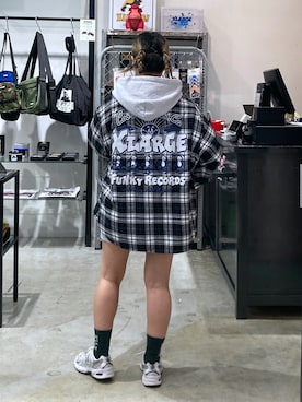 沼田亜樹さん（レディース・156cm）の秋コーディネート