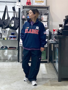 沼田亜樹さん（レディース・156cm）の冬コーディネート