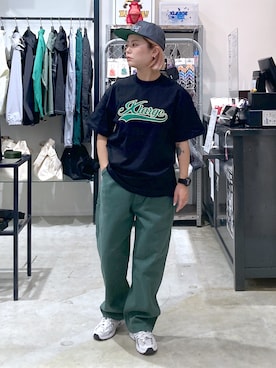 沼田亜樹さん(レディース・156cm)の夏コーディネート