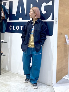 沼田亜樹さん(レディース・156cm)の春コーディネート