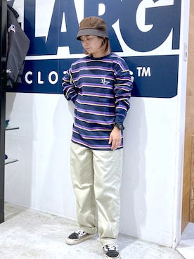 沼田亜樹さん（レディース・156cm）の秋コーディネート