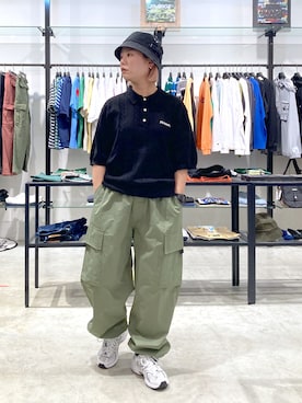 沼田亜樹さん（レディース・156cm）の春コーディネート