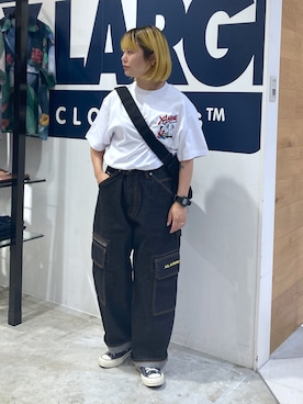 沼田亜樹さん（レディース・156cm）の夏コーディネート