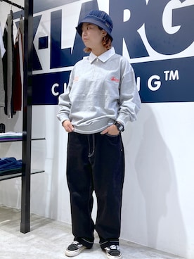 「ストリート女子」｜「アイテム（スニーカー）」を使った、沼田亜樹さん（レディース・156cm）の夏コーディネート