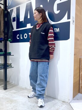 沼田亜樹さん（レディース・156cm）の秋コーディネート