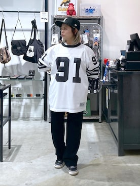 沼田亜樹さん（レディース・156cm）の夏コーディネート