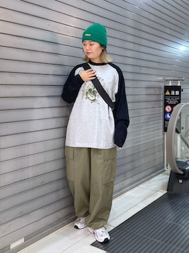 沼田亜樹さん（レディース・156cm）の秋コーディネート