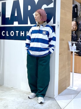 沼田亜樹さん（レディース・156cm）の春コーディネート