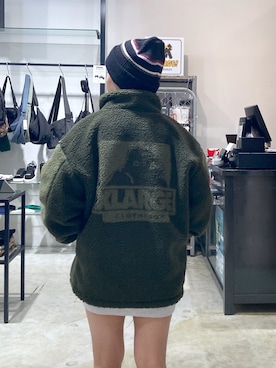 沼田亜樹さん（レディース・156cm）の冬コーディネート