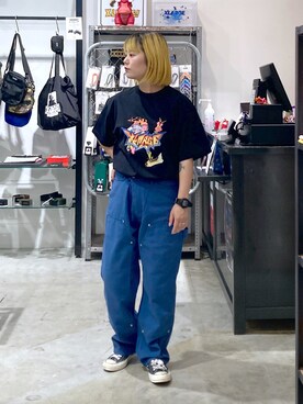 沼田亜樹さん(レディース・156cm)の夏コーディネート