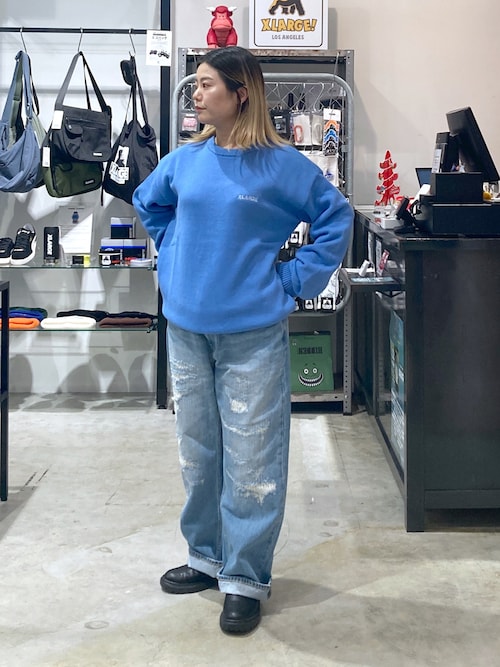 セール】STANDARD LOGO CREWNECK KNIT（ニット/セーター