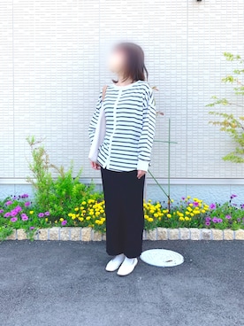「ごきげんウィーク」｜「アイテム（パンプス）」を使った、🐰さん（レディース・156cm）の春コーディネート
