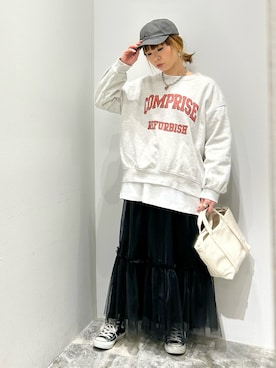 mi_ku_902さん（レディース・158cm）の春コーディネート